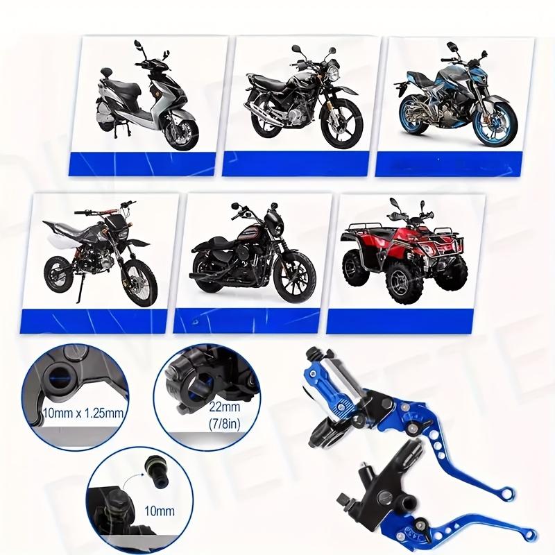 Aluminum Alloy Brake Pump With Handle Cover Free Handlebar Buckle Clutch Handbrake Hydraulic Disc Brake Handlebar Plug Combo Kit