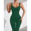 sexy v-neck elasticity Gym Jumpsuit Women's Fitness Sets Sports Overalls for Woman Tracksuit Yoga Clothing long pants Workout Sportswear
