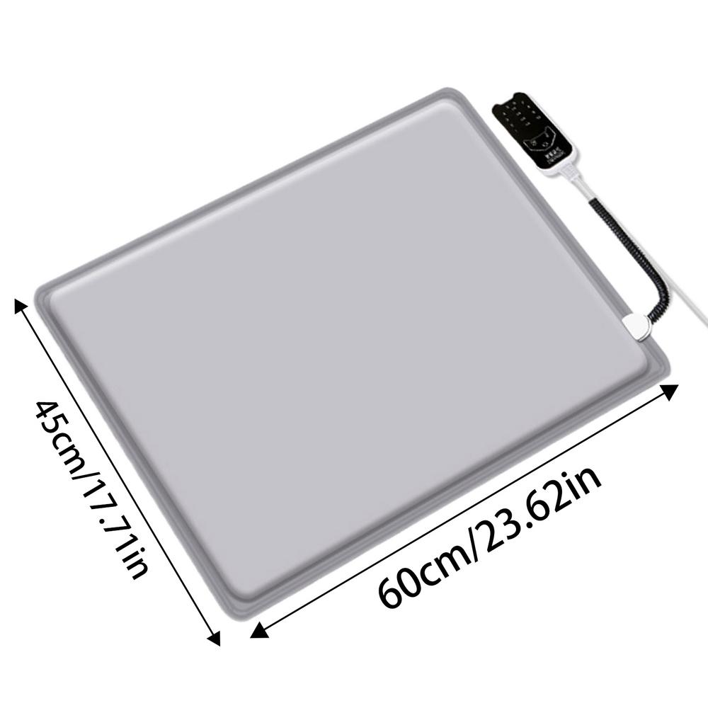 

Pet Heating Pad Electrical Mat Cat Dog Waterproof Heating Pad Constant Temperature Indoor Outdoor Heated Mat For Cold Weather