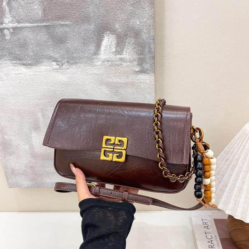 Premium Retro Niche Bag Women's New Fashion Versatile Shoulder Messenger Bag Commuter Small Square Bag