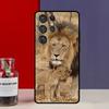 Lion Alpha Male Cub Case For Samsung Galaxy S22 S23 S21 Ultra S20 FE Note 20 Ultra S8 S9 S10 Note 10 Plus Cover