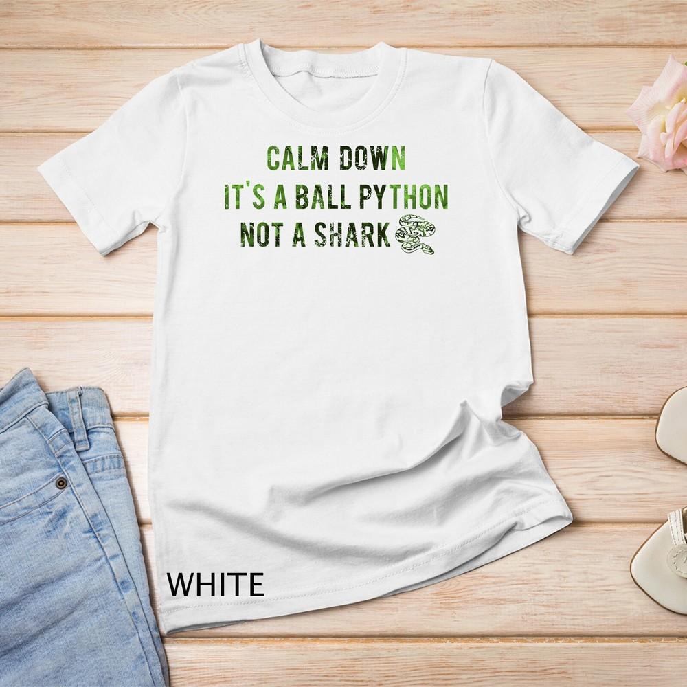 

Funny Reptile Breeeder Ball Python Owner Gift Pythonidae T-Shirt Unisex T-shirt S