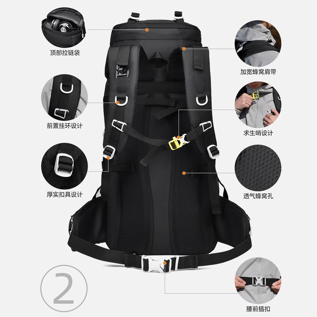 Schoolbag popular outdoor sports mountaineering bag 10 liters large capacity outdoor bag hiking camping backpacking backpack