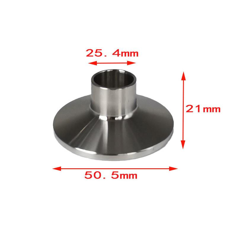 Welding Pipe Sanitary Fitting Weld Clamp Ferrule Fits Clamp Stainless Steel 304