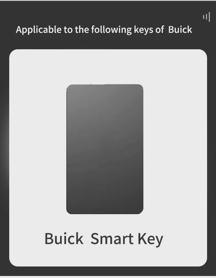 2023 Buick LaCrosse E4/E5 Smart Key Card Cover - NFC Induction Shell with Buckle