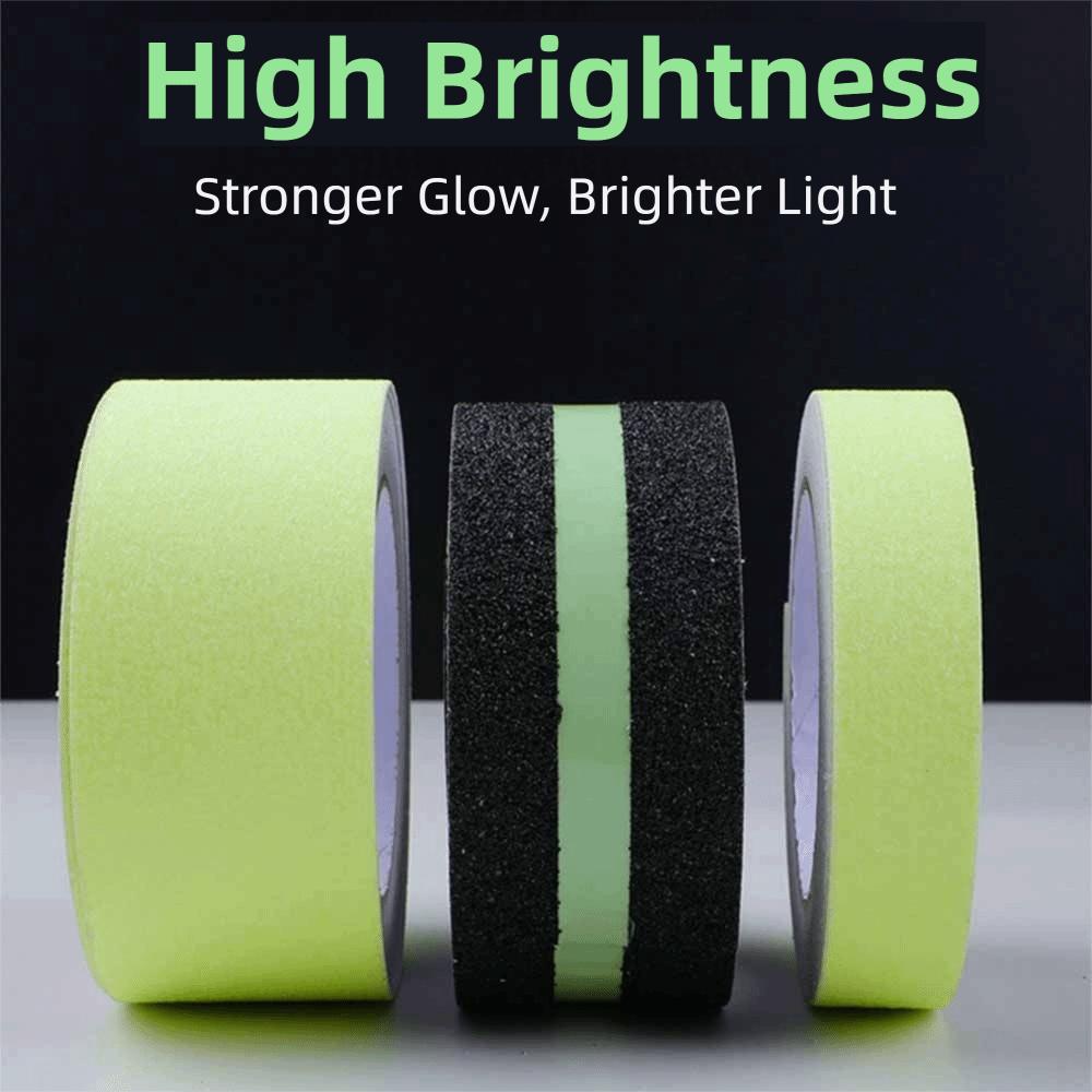 5CM X 5M Anti Slip Tape Green Stripe Non Skid Safety Tape Elderly Safety Luminous Tape  Outdoor Use