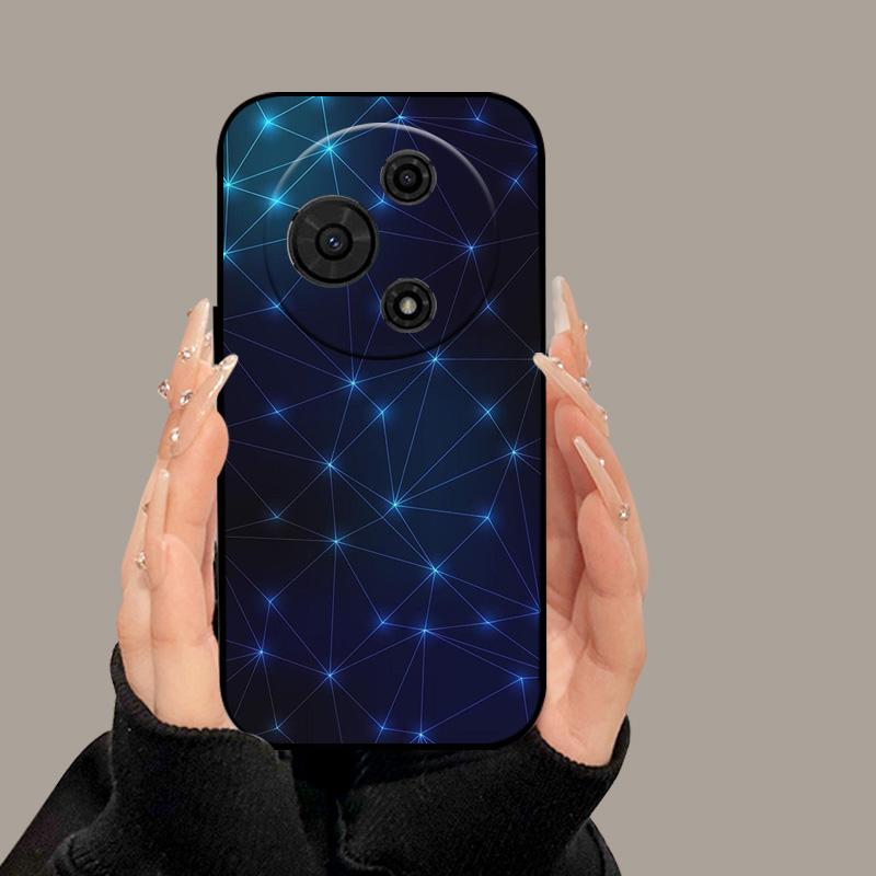 For TCL 605 T517D Case Cute Cartoon Painted Soft Silicone Cover for TCL 60 SE TCL605 60SE Luxury Shockproof Bumper Fundas Cases