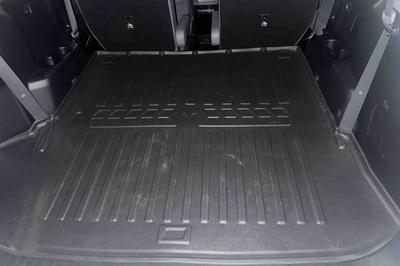 Trunk Mat 3D (With Subwoofer, 7-seater with 3rd Row Folded) for Toyota Highlander 2019-