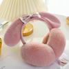 Women Earmuff Adults Earmuff Ear Warmers Bow Ear Protector Plush Earmuff for Outdoor