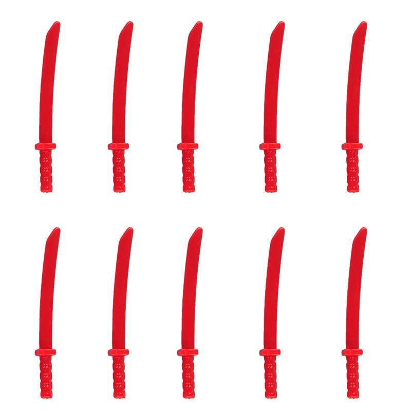 Medieval Weapons MOC Figures Building Blocks Soldiers Accessories Swords Spear Flags Shield Hammer Cowboy Guns Bricks Toys Gifts