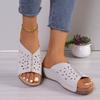 Large Size Thick-soled Slippers for Women, Light Outer Wear Beach Slippers for Women