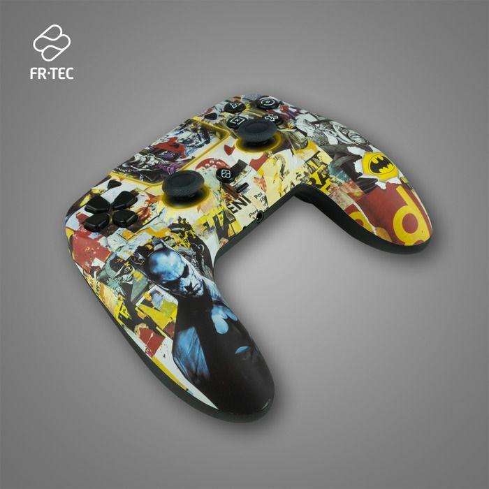 Game Controller - FRTEC - BATMAN - Bluetooth - RGB LED Light - Compatible PC and PS4