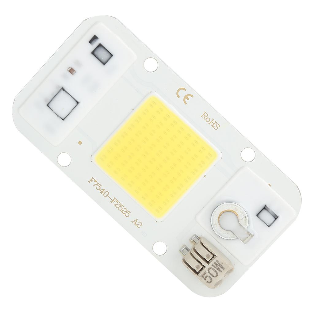 220V Hochspannung Treibefreie Lichtquelle 50W LED-Chip LED Integrierte Lampenperle für Pflanzenwachstumslicht