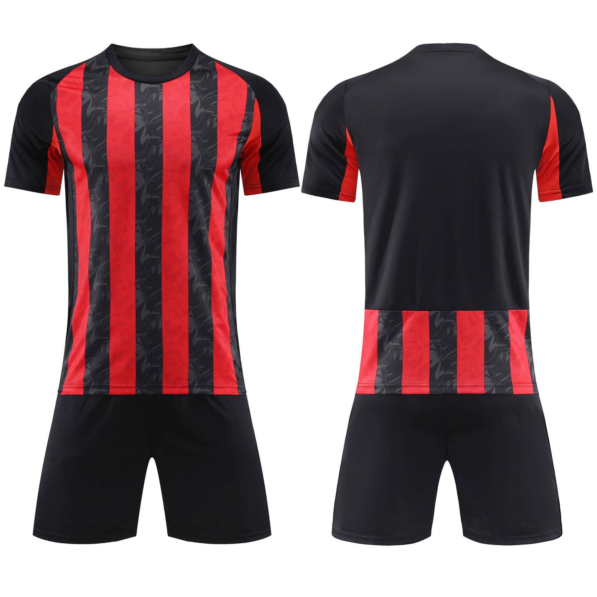 2025-2026 Plain AC Milan Home Red Black Jersey 18