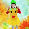 Vestiti da frutta per bambini Verdura / Fiori / Meloni e Frutta Abbigliamento per esibizioni Sfilata di moda