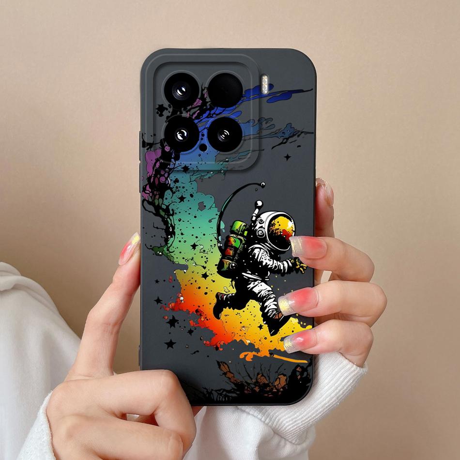 For Xiaomi 15 Pro Case For Xiaomi 14 Pro Phone Cases Various Style Soft Liquid Silicone Mi15 Mi14 Back Cover Anti Drop Bumper