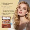 Chocolate Eyeshadow Palette Matte Shimmer Neutral Brown Tones Makeup Palette Highly Pigmented Daily Wear Makeup Cool Tones