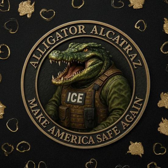 Krokodýl Vězeň Mugshot Mince Florida Everglades Vězeňské Memorabilia Mince Vtipná Historie Zločinu Výzvová Mince Sběratelský Dárek pro Muže Sběratele Mincí