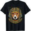 Basenji Egyptisk Farao Historiker Arkeolog Hund T-Shirt