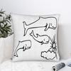 Rock Extremoduro Band Whales and Sun Pillow Cover  Square Cushion Cover Fashion Pillow Case For Sofa Bedroom Home Decor