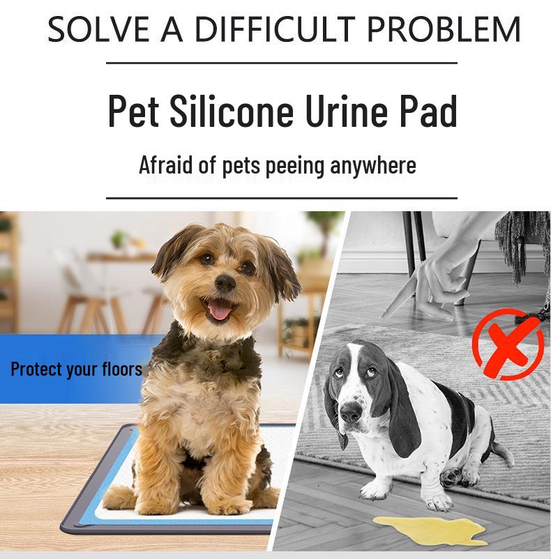 Silicone Waterproof Washable Pet Training Pad