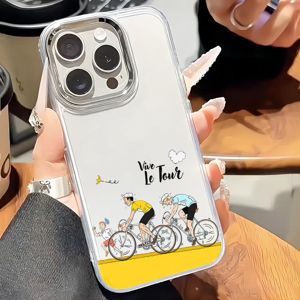 Tour De France Phone Case for Xiaomi Redmi Note A5 A3 15 14 13 14c 13c 12 11 12s 12c 10c 10 9 Pro Plus 4G 5G Transparent Cover