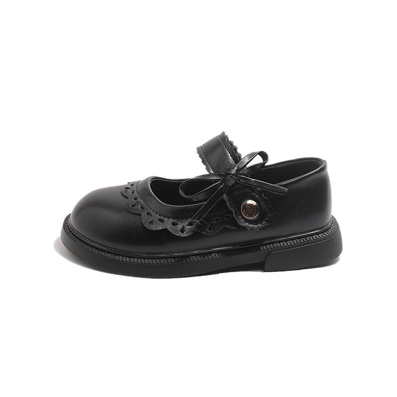 

Girls Slip-on Shoes with Anti-slip Properties, New Style Soft-soled Single Shoes 26 чёрный