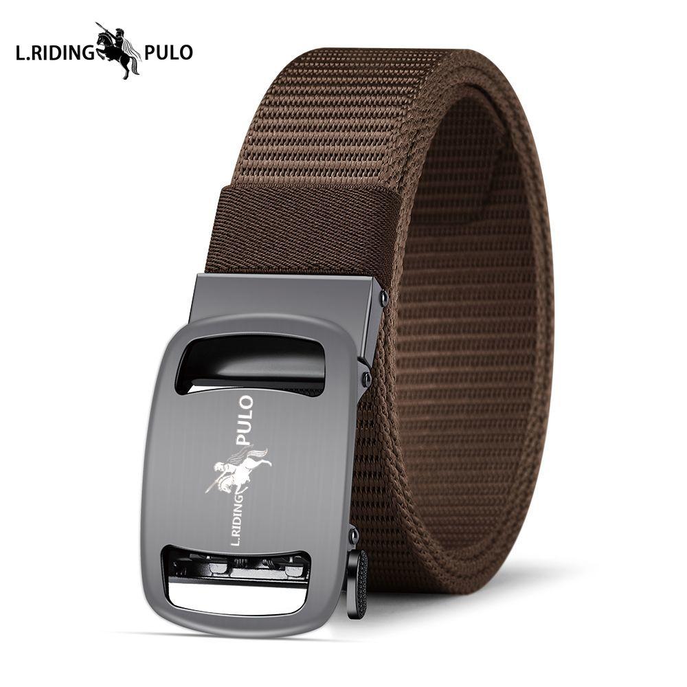 Men's Automatic Buckle Wear-resistant Belt for Middle-aged and Young Business and Casual Belt