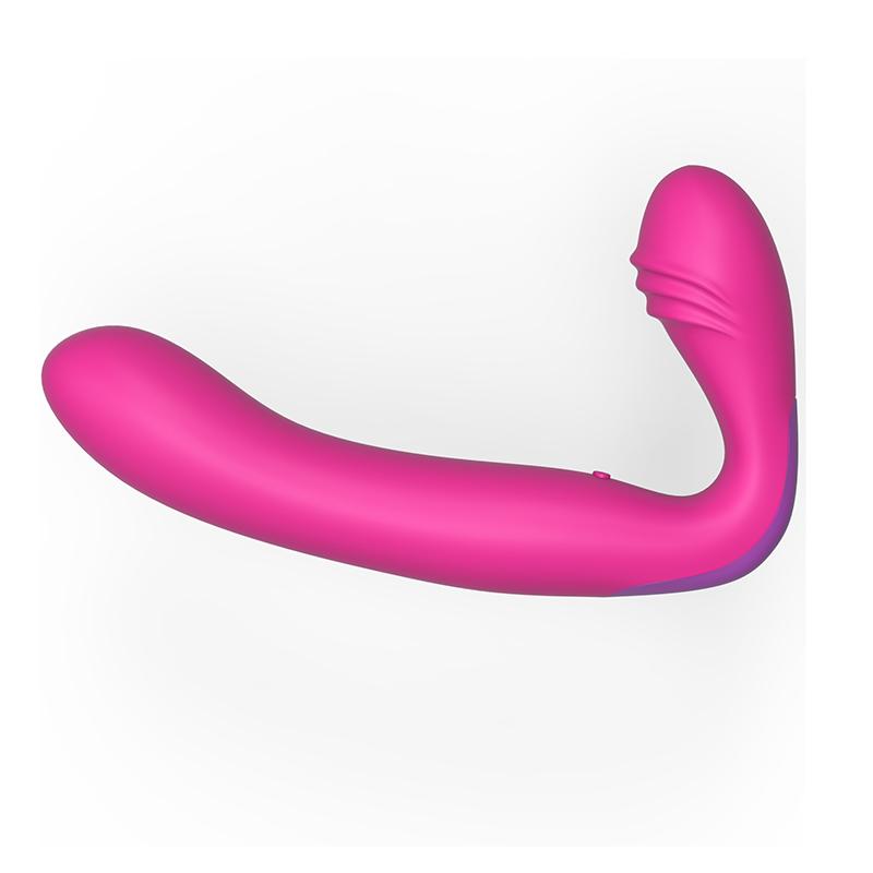 Strap on Dildo Vibratorer for kvinner G Spot Anal Clitoris Massasje Intim sexleketøy for voksne for par