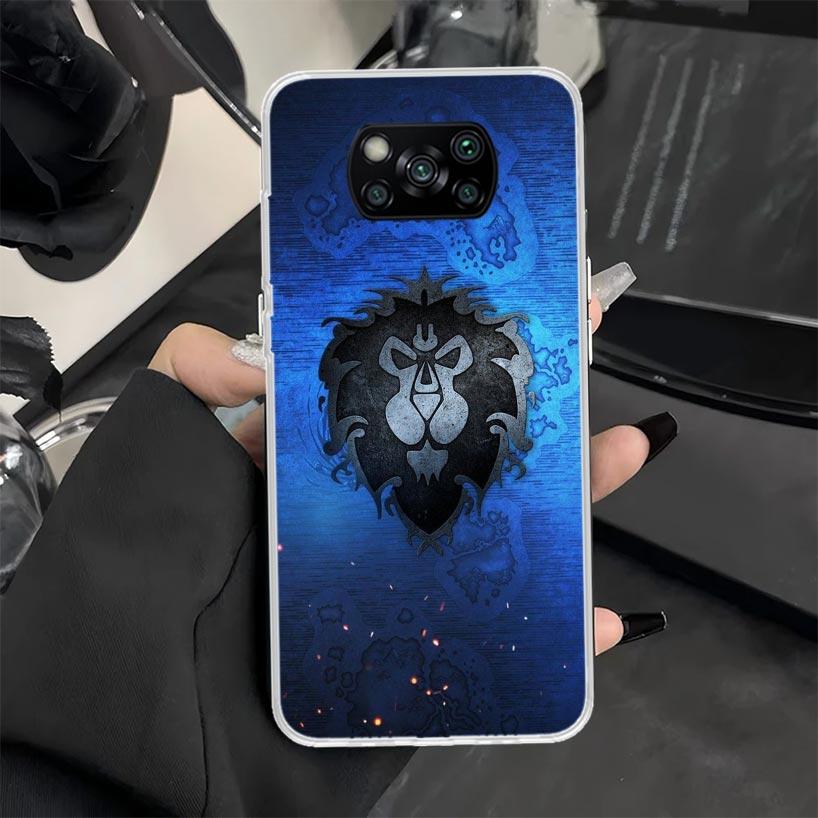 W-World Of W-Warcraft W-Wow Phone Case for Xiaomi Poco X7 X6 X5 X3 Pro X4 Nfc F7 Ultra F6 F5 F4 Gt M6 M5S M4 M3 Soft Silicone Co