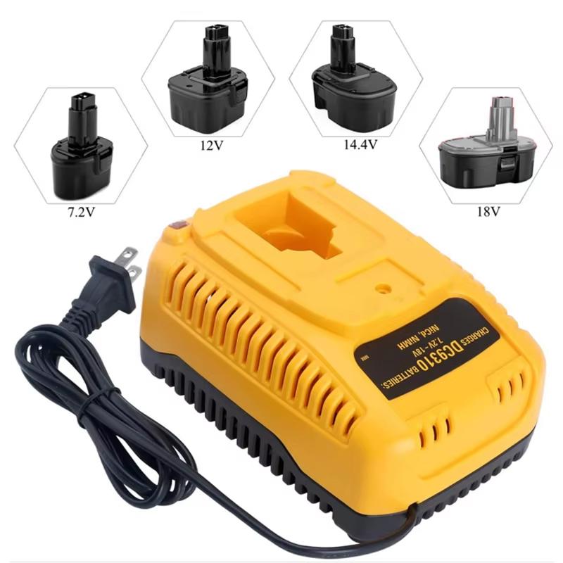 DC9310 18V Battery Charger Replacement for 18V Charger DW9116 Compatible for 7.2V-18V XRP NiCD/NiMH Battery DC9098