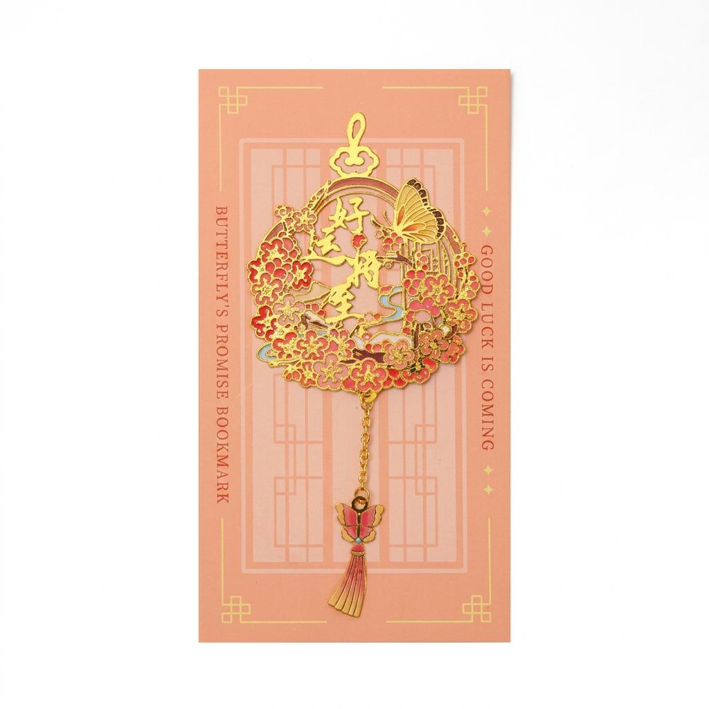 Chinese Bookmark Vintage Tassel Pendant Bookmark Cultural Bookmark Classical For Collection Reading Festivals