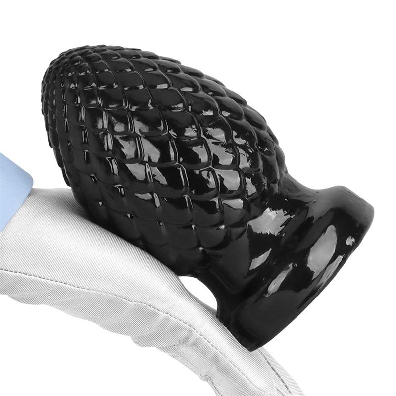 Oversized Black Anal Plug Rear Anal Expansion Anal Opening Female Masturbator Erotic Products
