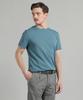 Panicalle Stretch Slub Cotton Short Sleeve T-Shirt [2 Colors]