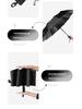 Large Size Automatic Folding Umbrella with Black Glue Sunshade for Sun and Rain