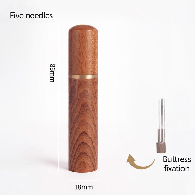 Stainless Steel Coffee Powder Tamper Espresso Powder Stirrer Distributor Leveler Cafe Stirring Barista Accessories Supplies