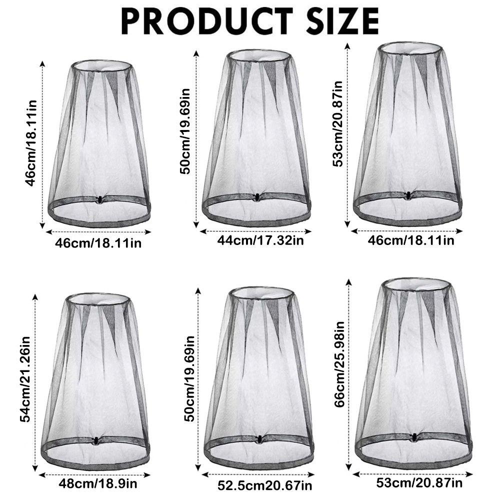 Lightweight Mosquito Head Nets Breathable Mosquito Net Cap Gardening Hat Head Mesh Covers  Outdoor