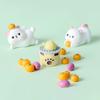 New Diy Doll House Cat Doll Gardening Fairy Miniature Figurines Car Ornament Gift Mini Animals Figurine