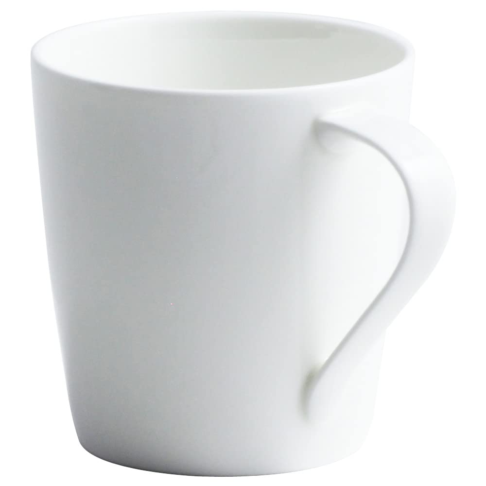 NARUMI White Collection Mug, 290cc, Microwave Safe, Made in Japan, 50481-2697