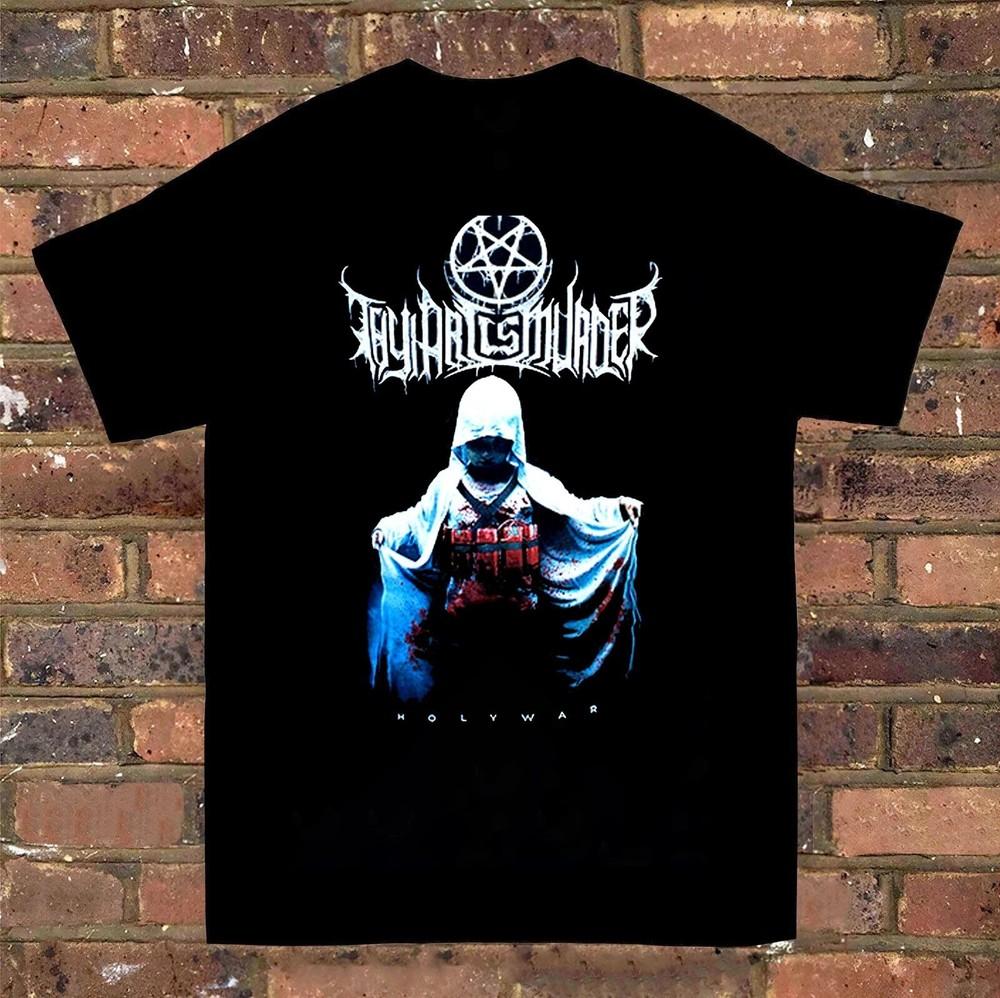 Holy War Thy Art Is Murder Short Sleeve Black Unisex All Size Shirt BL1798 Unisex T-Shirt XL