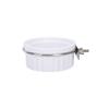 Removable Parrot Food Water Bowl Wall Mount Bird Food Dish  for Parrots Parakeet Cats