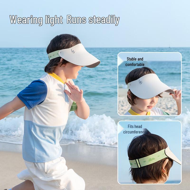 Rushan Kids Large Brim UV Protection Sun Visor Hat