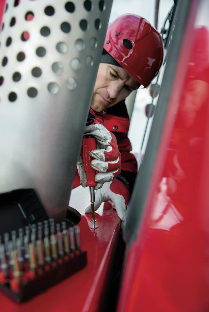 PB Swiss Tools Multicraft C6 Driver Bits, 8-Piece Set, Interchangeable, Insider, Blue, 6464.BLUE