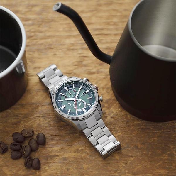 Citizen AT8181-63W ( Watch ATTESA ACT Line Eco-Drive radio-controlled Direct Flight) Round Watch