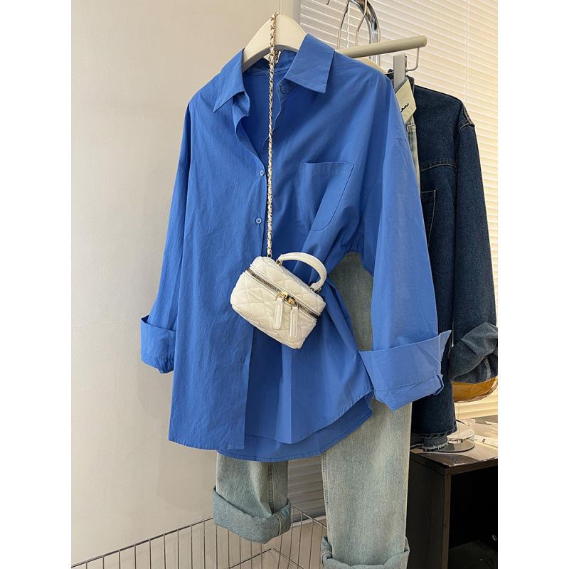 

Japanese Style Women s Autumn Long Sleeve Loose Cardigan Blouse - Gentle and Fashionable Large
