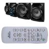 Suitable for RM-SC30 RM-SC31RM-SC50 RM-SC55 MHC-RG222 MHC-RG221 MHC-RG222  Remote Control