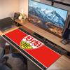 VfB Stuttgart Druck Kissen Rutschfest Laptop Tablet Großes Mauspadd XXL Matte Mini-PC Spielmatte Mit Verriegeltem Rand
