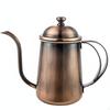 Schwanenhalskessel Präzises Ausgießen Pour-over Kaffee Kontrollierter Wasserstrahl Manuelles Brühen