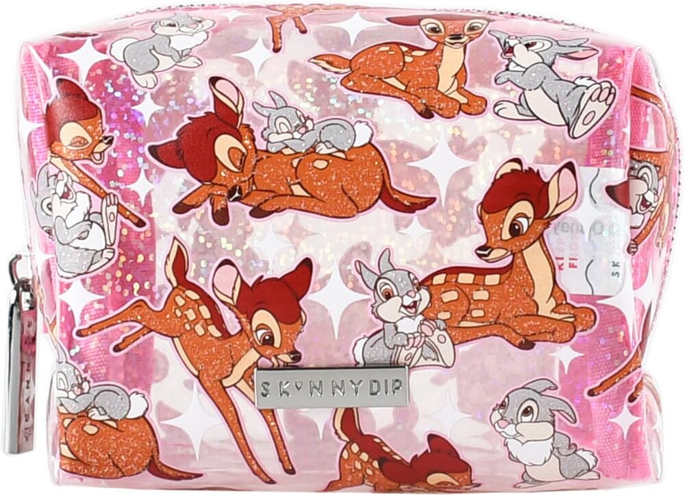 Skinnydip Bambi Thunderbird Repeat Makeup Small Item 0633MUMF1 & Pouch, Organizer,