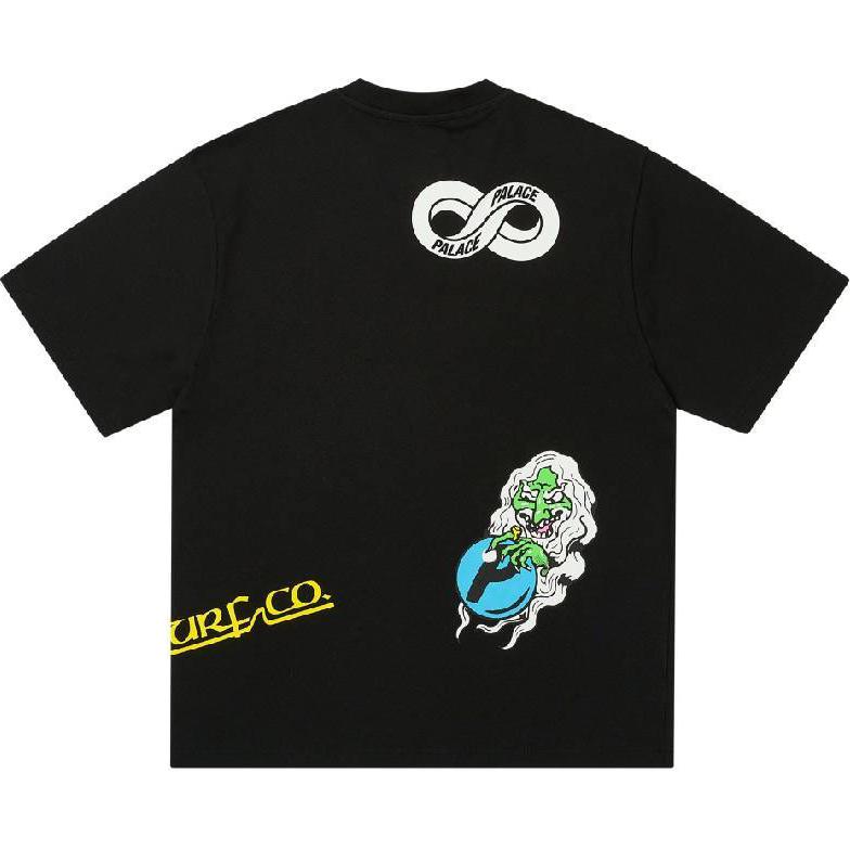 Palace Sponsor T-Shirt Black Unisex Tops P27TS173